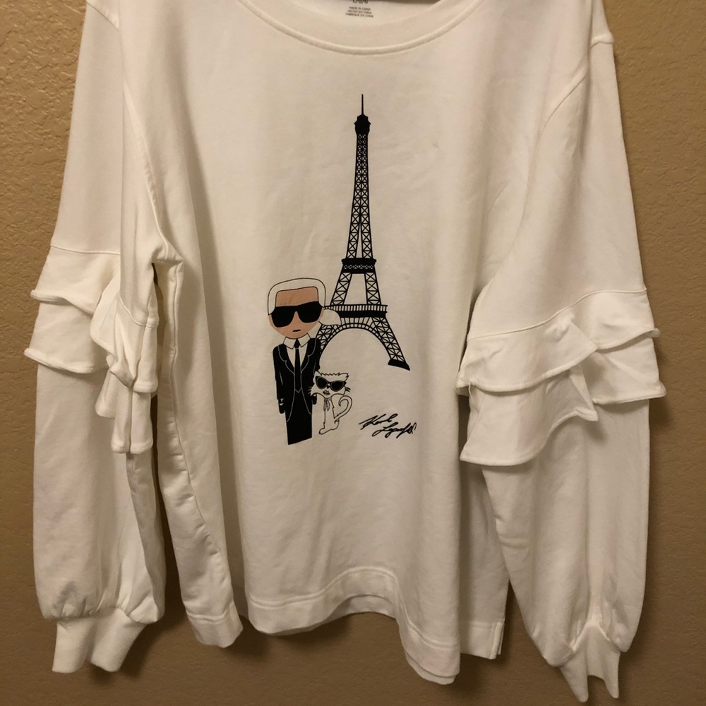 Karl Lagerfield Paris ORIGINAL BRAND NEW sweater